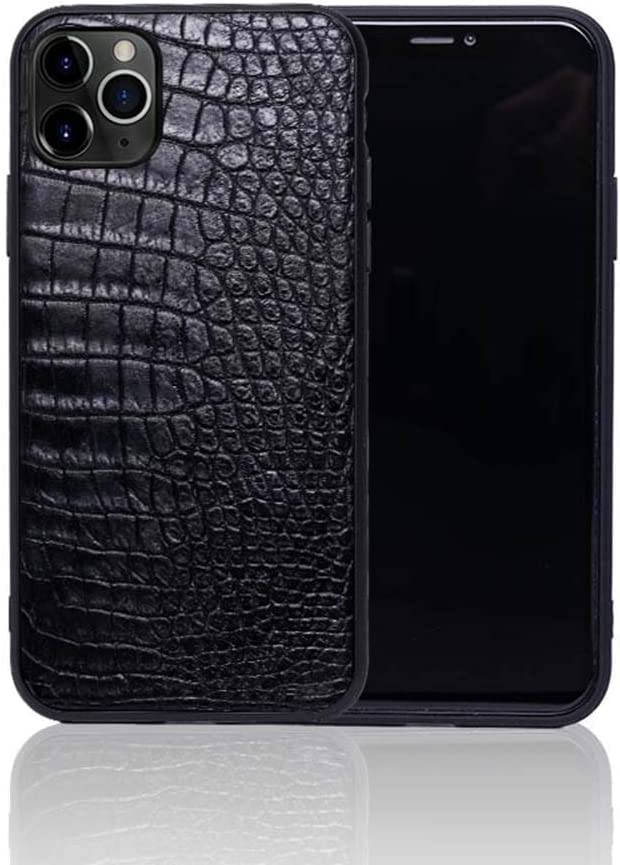 Coque Apple iPhone 12 Pro antichoc style crocodile chic