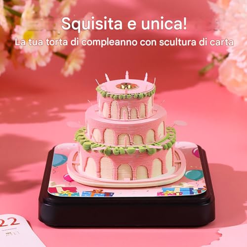 Bloc-notes sculpture en papier calendrier 3D pour ne plus oublier vos notes - 5