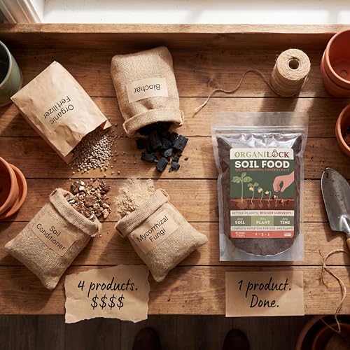 OrganiLock Soil Food abono granular orgánico 12 lb miniatura 2