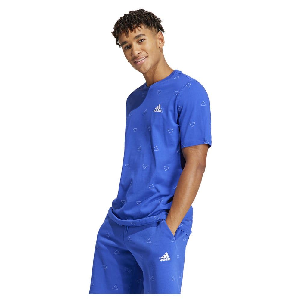 adidas T-shirt Mężczyźni Seasonal Essentials Monogram Graphic Tee