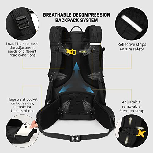 Skysper Hiking Backpack 40L Waterproof Camping Backpack Lightweight Hiking Daypack, Travel Back Pack For Men Women #TOP2