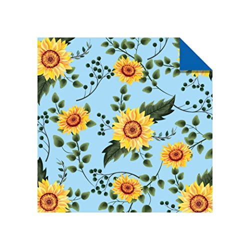 Origami Paper 100 Sheets Sunflower Patterns 6 (15 CM): Peace Cranes for Ukraine - Tuttle Origami Pap
