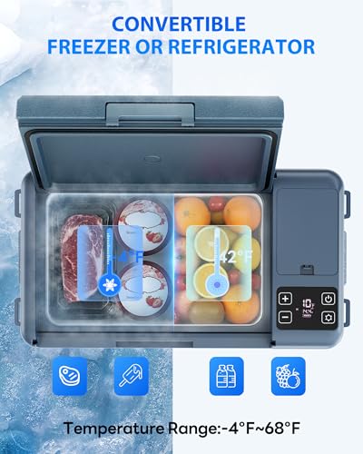 Portable Solar Camping Refrigerator