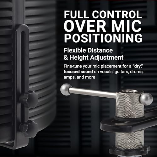 Panneau acoustique pour microphone sE Electronics RF-X écran de réflexion noir - 6