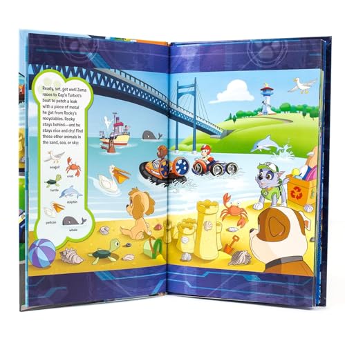 PI Kids Nickelodeon Paw Patrol Chase, Skye, Marshall, and More! - Little Look and Find Activity Book -