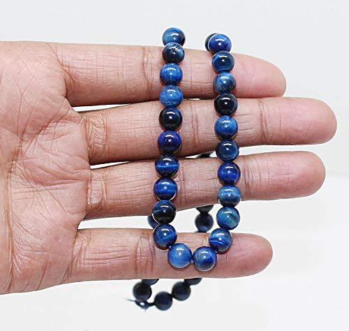 Perles en kyanite bleue AAA de 10mm pour la création de bijoux faits main - 4