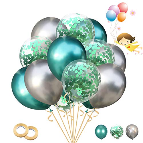 バルーン 風船 30個 きらきら紙吹雪風船 セッ誕生日 飾り 付け 風船 紙吹雪風船 ラテックス風船 バルーン パーティー お誕生日会 結婚式 飾り付け