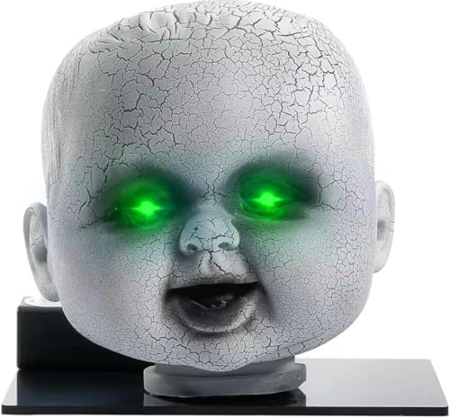 Cabeza de Muñeca Paranormal Detector EMF Verde miniatura 2