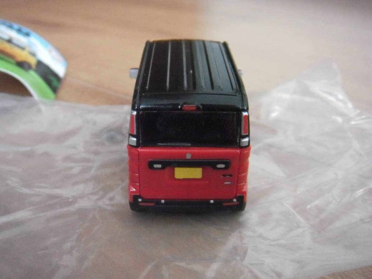 1/43 スズキ スペーシア ギア ミニカー レッドxガンメタ HS237RE 1/43 スズキ スペーシア ギア ミニカー レッドxガンメタ HS237RE