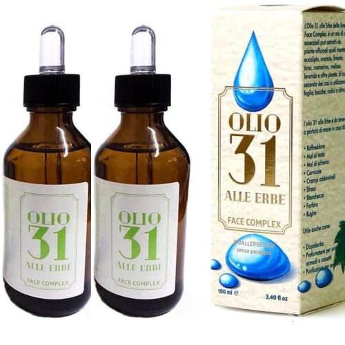 OLIO 31 ALLE ERBE AROMATICHE FACE COMPLEX 100m (2 Confezioni)