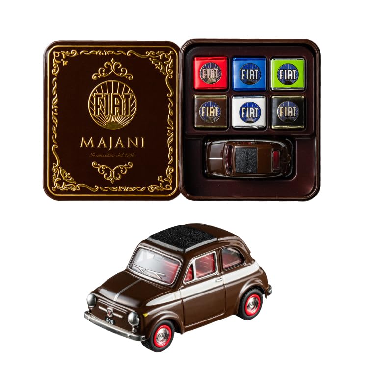 Amazon.co.jp: FIAT チョコレート・ミニカーセット マイアーニ Majani