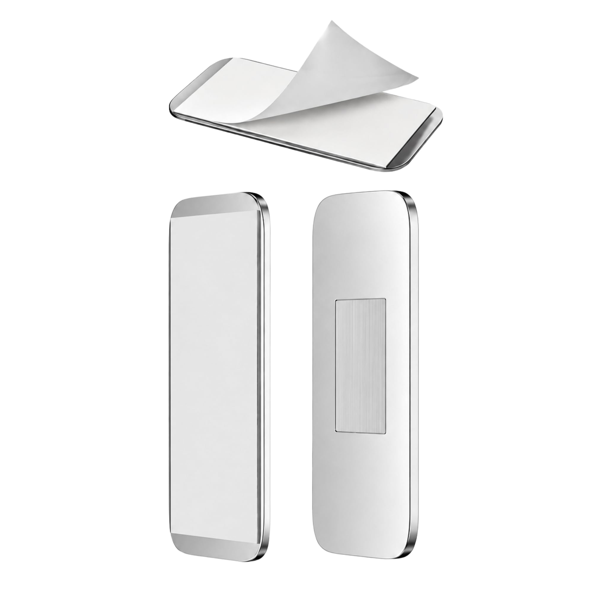 ROKEL Magnetic Cabinet Door Catches - 3 Pack Strong Ultra Thin Adhesive Cabinet Door Magnets, No Drill Magnetic Catch for Kitchen Cupboard, Wardrobe, Closet, Drawer & Sliding Doors (3 Pack)