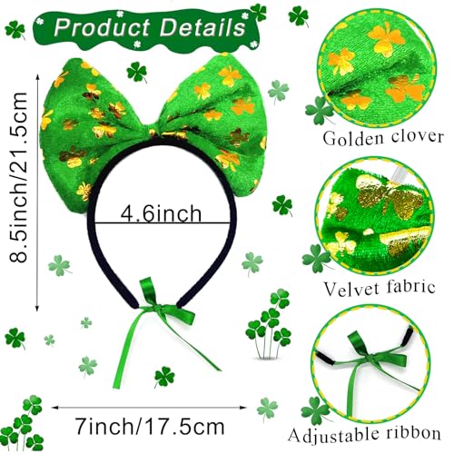 Disfraz St. Patrick para perro 3 piezas tamaño M miniatura 6