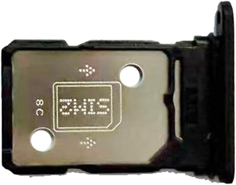for Nothing Phone (2a) Sim Card Tray & Micro SD Sim Card Holder Container Replacement Part (Black) image 3