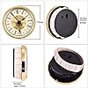 Amazon.com: Hicarer 2.8 Inch/ 70 mm Mini Quartz Clock Insert Round ...