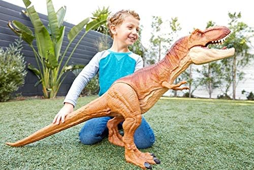 Big Dinosaur Toys T Rex Tyrannosaurus Boy Age 4 5 6 7 8 Kids Play Large Figure Jurassic World Articulated Arms Legs Jaw 3 Ft Long