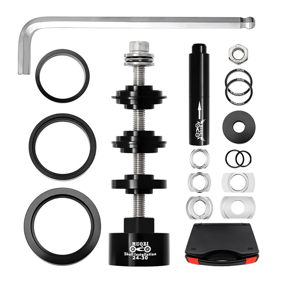 NEWFUN Extractor Rodamientos Bicicleta, Kit de Parte Inferior de Bicicleta, Kit Herramientas Bicicleta, para Montar y Desmontar el Pedalier BB86/30/92/PF30, Pedalier de Bicicleta