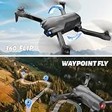 4DRC V13 Drone for kids Adults with 1080P HD FPV Camera, Foldable Mini RC Quadcopter With Waypoint, Functions,Headless Mode,Altitude Hold,Gesture Selfie,3D Flips,Beginners Toys Gifts - Image 8