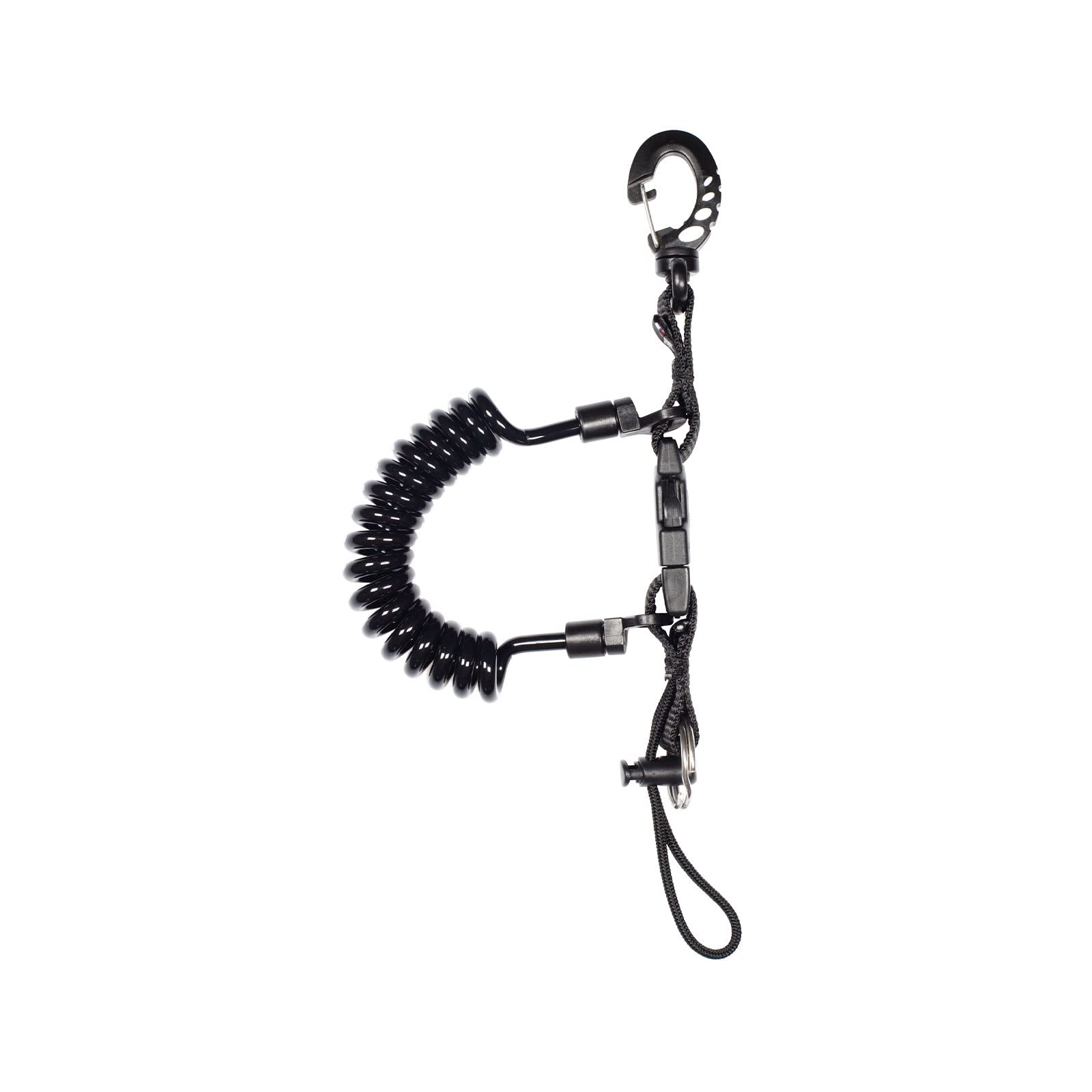 Mares Spring Coil - Correa en espiral, color negro