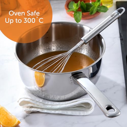 BK Bright Edelstahl Induktionskochpfanne 20 cm, Polierte Außenseite, Stay Cool Griff, Professionelles Kochen, 18/10 Edelstahl, Induktion, Backofenfest bis 230°C, Spülmaschinenfest, Silber 6 BK Bright Edelstahl Induktionskochpfanne 20 cm, Polierte Außenseite, Stay Cool Griff, Professionelles Kochen, 18/10 Edelstahl, Induktion, Backofenfest bis 230°C, Spülmaschinenfest, Silber