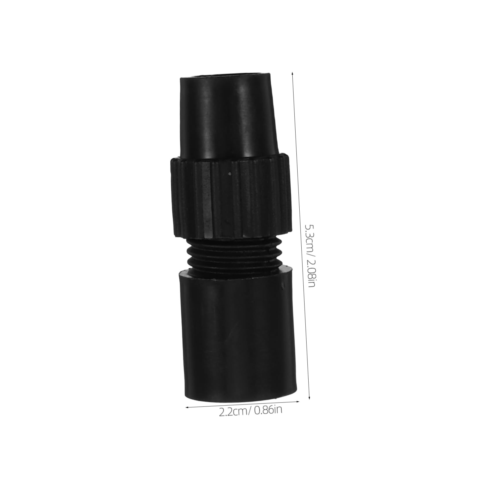 OUNONA 20pcs Tension Rod Lock: For Kitchen Shelving Universal For 16 To Tubes Mechanism Plastic Easy Installation