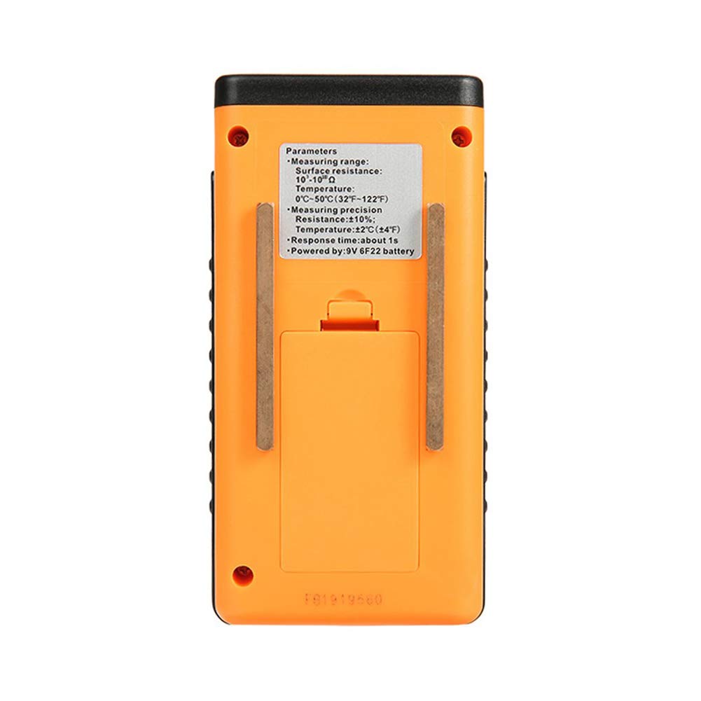 Messgerät für Oberflächenwiderstand, LCD Handgerät, Messgerät, statisches Detektor, hochpräzise, digitale elektrostatische Analyse