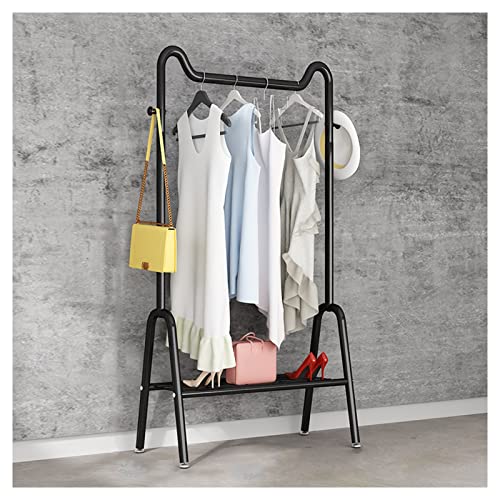 Porte-vêtements en métal robuste noir 60 cm au design minimaliste Innovate