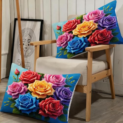 Housse de couette 200x200 rose colorée parure de lit microfibre avec fermeture éclair