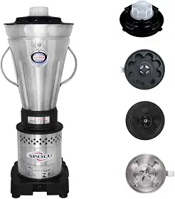 Liquidificador Industrial Spolu Em Inox Alta Rotação 3.5L 220v