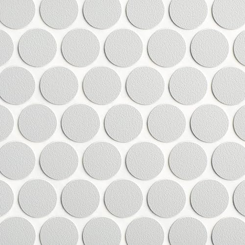 WidgetCo Fog Grey Fastcaps, Peel & Stick Screw Covers, Self-Adhesive Cover Caps (Sheets of 53 caps x Qty 4)