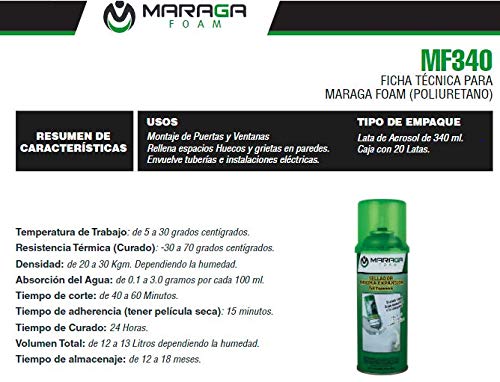 Listado y reviews de Espuma Expansiva para relleno de cavidades - los más vendidos. 29 Imagen adicional