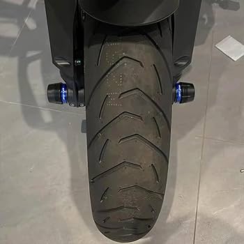 Amazon.com: ZYAKOMO Motorcycle Front Wheel Fork Axle Sliders