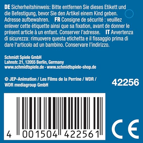 Schmidt Spiele 42256 - Peluche Bobo, Addormentato, 25 Cm - 2