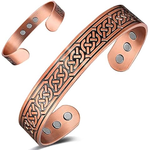 Cigmag 9X Men's Copper Magnetic Bracelet Cover