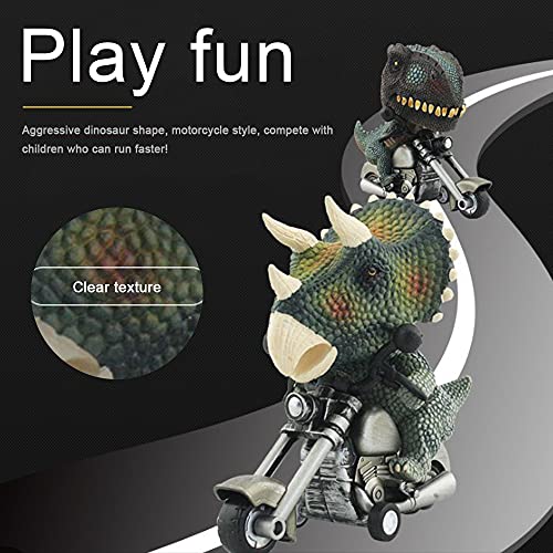 Erock YYDS1713 4Pcs Friction Powered Inertia Animal Motorcycle Toy Vehicles Gifts thumb #8