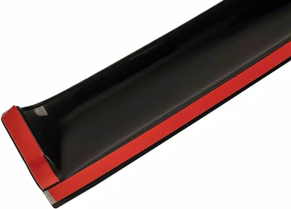 Auto Ventshade [AVS] Outside Mount Rain Guards For 2002 - 2008 Dodge Ram 1500; 2003 - 2009 Dodge Ram 2500/3500, QUAD CAB ONLY / MEGA CAB | Window Vent Visors, 4 pcs. - Smoke | 94623