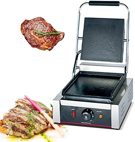 Nonstick Electric Griddle Hot Plate, Stainless Steel BBQ Grill, Adjustable Countertop Cooking Surface for Home & Commercial Cooking, Ideal for Pancakes, Burgers, and More