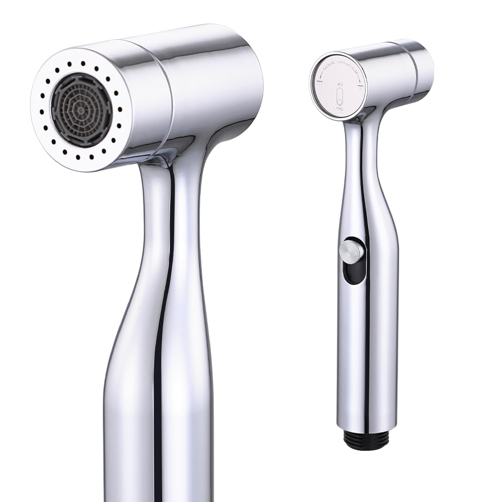 Handheld Bidet Sprayer for Toilet 2Spray Modes Easy Install Bidet Attachment with Maifan Stone Filter Gentle Feminine Wash