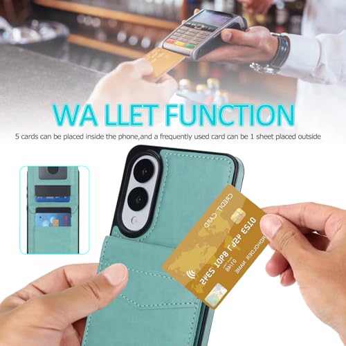 Coque portefeuille Samsung S25 Edge pour éviter les rayures d'écran et la perte de cartes