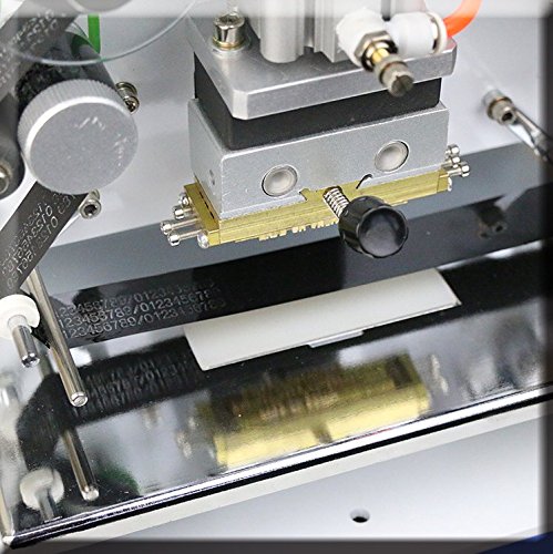 YiFun Trade Pneumatic Hot Stamping Machine 80x2/3mm Leather Embossing Machine LOGO Branding Machine Hot mark Machine Bronzing Machine 220V