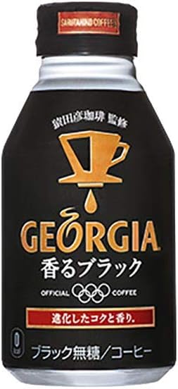 Amazon ジョージア 香るブラック ボトル缶 260ml 24本 2ケース ジョージア 食品 飲料 お酒 通販