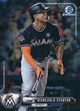 2017 Bowman Chrome #66 Giancarlo Stanton Miami Marlins Baseball Card
