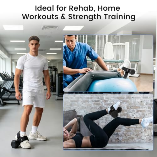 Image of Dumbbell Foot Attachment for Leg & Tibialis Strength Training at Home | Turn your dumbbell into a lower-body trainer for tib raises, leg curls, extensions and more-no bulky machines needed