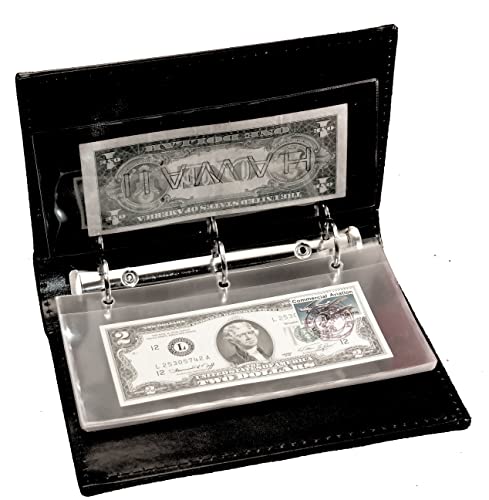 Lighthouse Individual Pocket Currency Album Refill Pages For 3-Ring Binder Pack Of 10 #TOP4