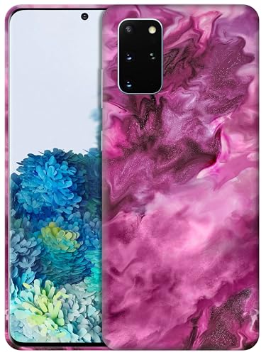 Coque Samsung Galaxy S20 Plus protection arrière élégante rose