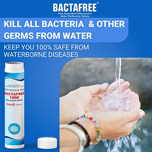 Image of 1000 Water Purification Tablets - Disinfectant tablet for Overhead and Underground Water Tank - 1 Tablet Purifies 1000 liters Water - Pack of 2, 24 Tablets
