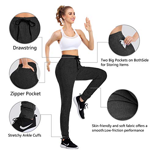 image for RIMLESS 7 Women's Sweatpants with Pockets Athletic Yoga Lounge Pants D