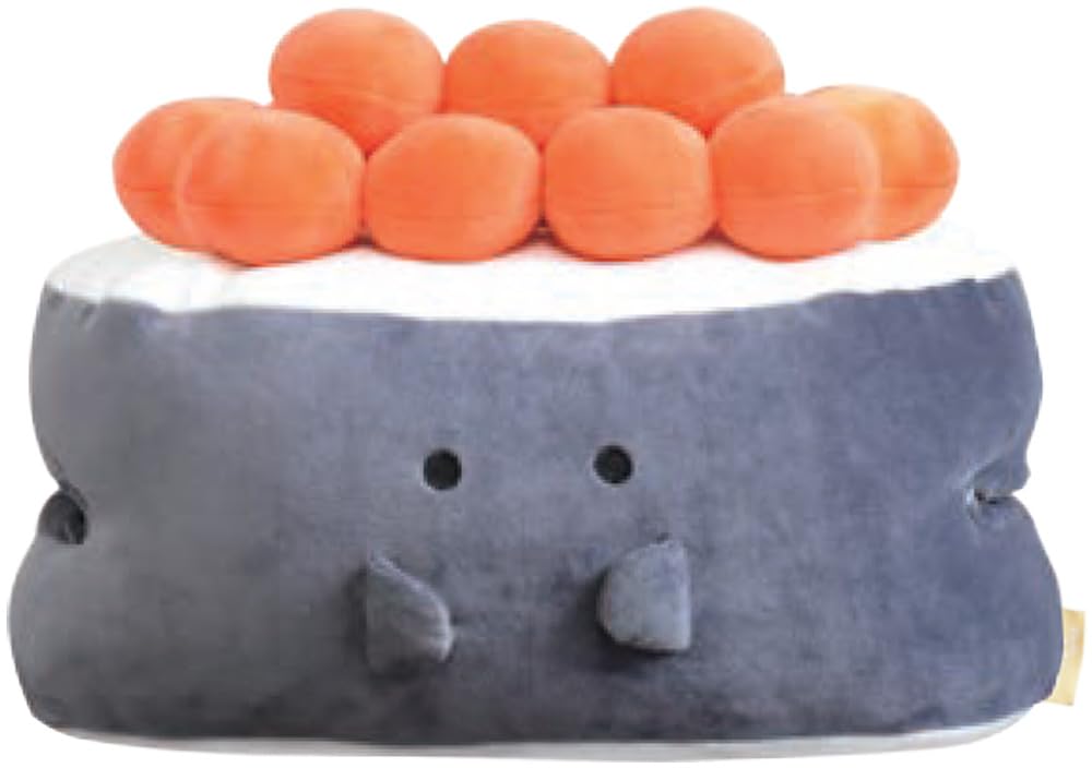 お寿司のクッション Amazon.co.jp: 逸品社 ぎゅっとおすしさん いくら クッション 枕