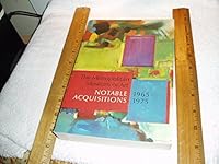 Metropolitan Museum of Art: Notable Acquisitions, 1965-1975 0870991418 Book Cover