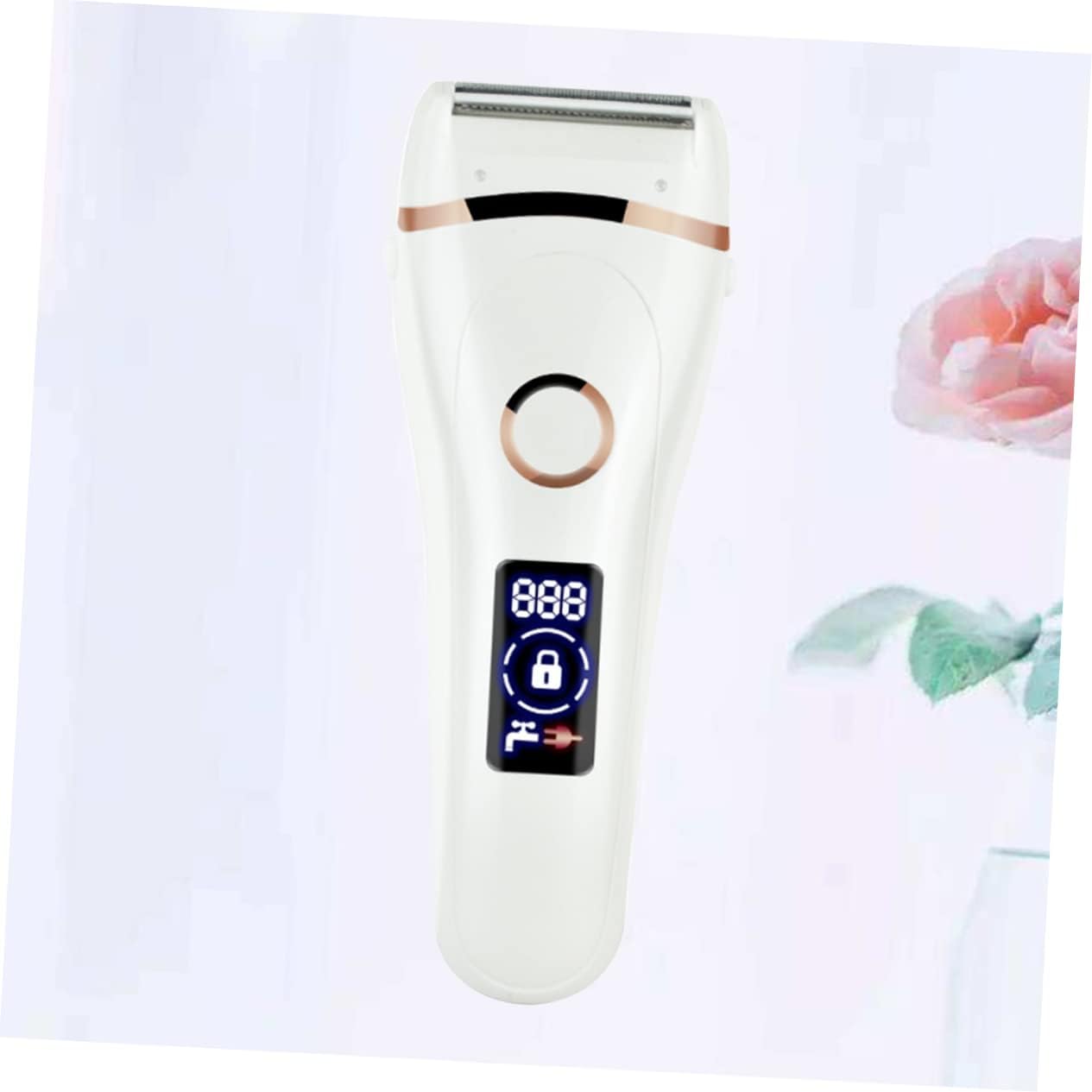VICASKY USB Rechargeable Hair Trimmer Ladies Hair Shaver Head Material Ergonomic Design for Eyebrow Facial